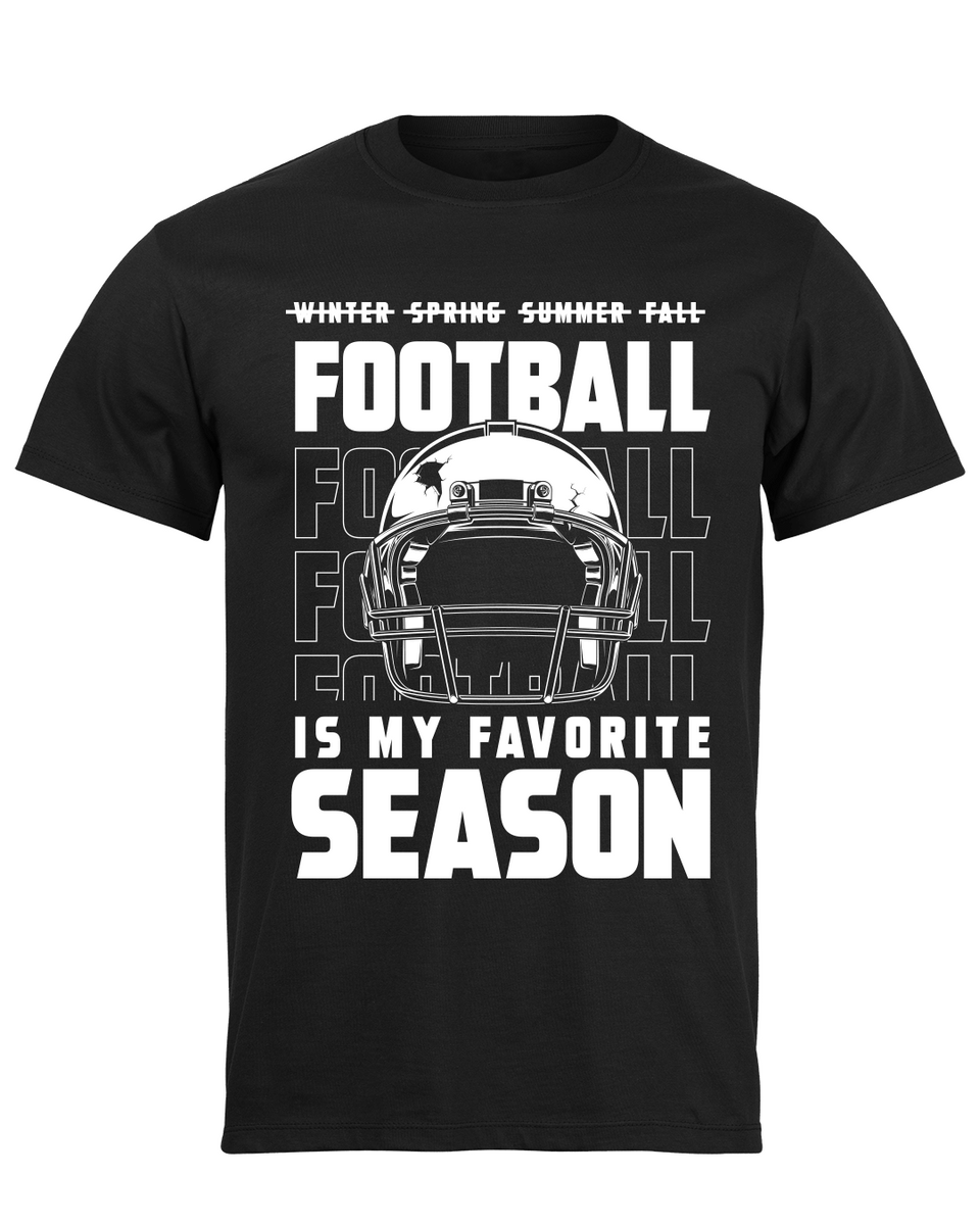 Football Is My Favorite Season - Unisex Adult Tee L / Navy